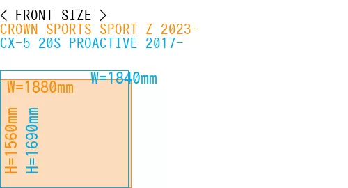 #CROWN SPORTS SPORT Z 2023- + CX-5 20S PROACTIVE 2017-